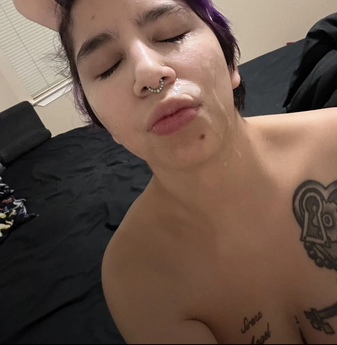 Love a pretty face covered in cum image 32