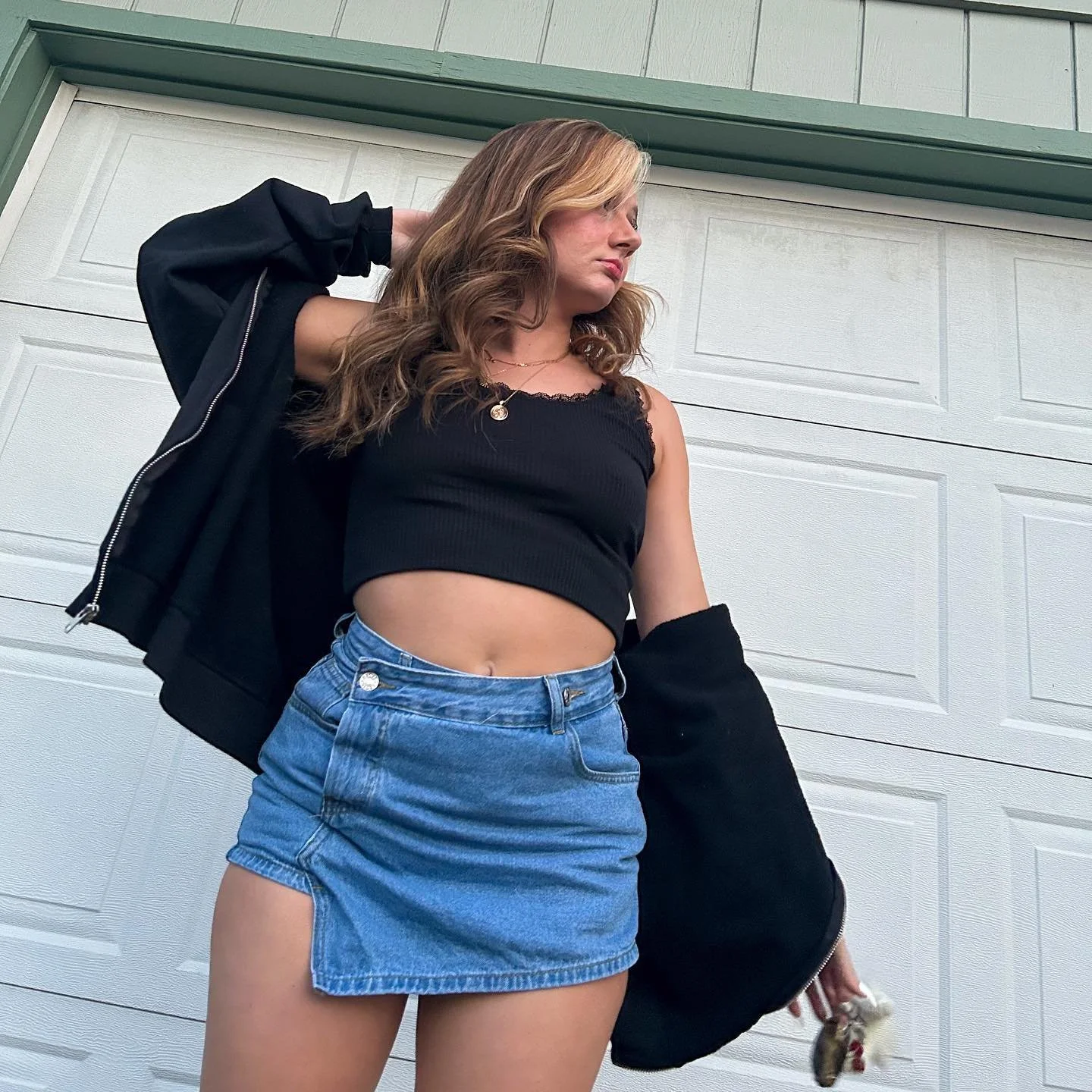 Sexy thicc petite teen Mikayla image 28