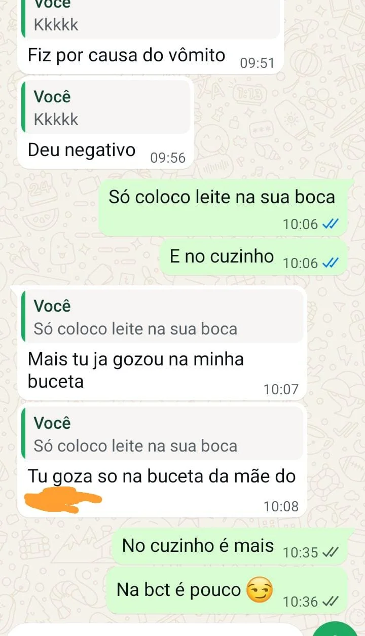 Tanto leite que achou que tava Grávida hahaha 😈 Marido dela não dá leite. Eu Dou ! image 4