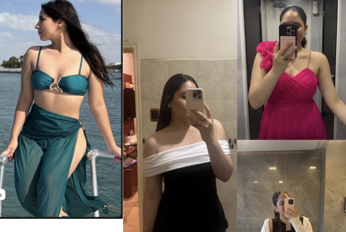 Before and after 18-year-old teens students college with AI image 21