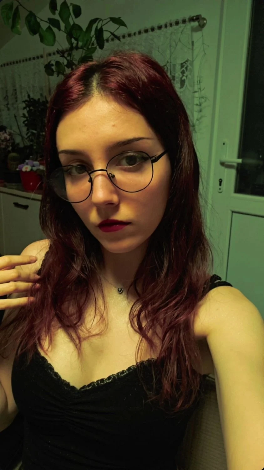 Tight nerdy slut image 3