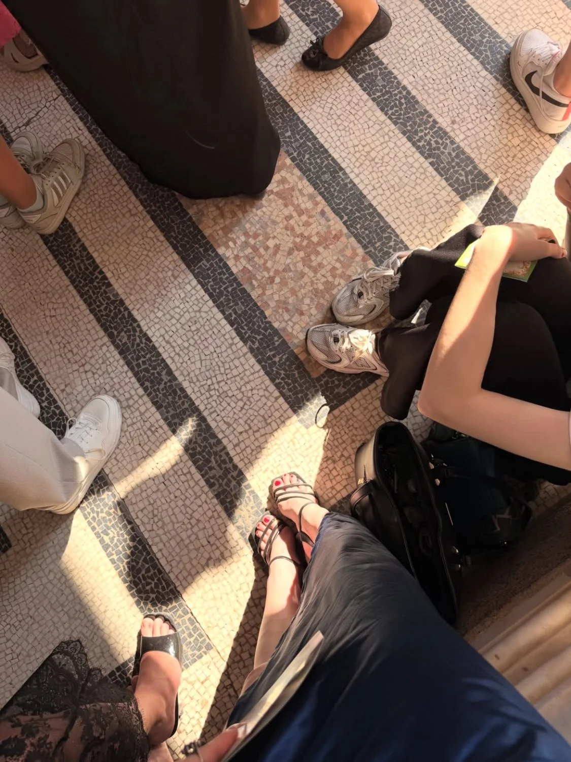 Sexy feet of blonde slut image 3