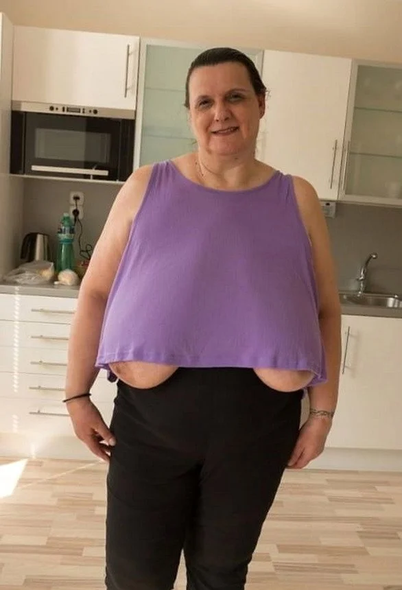 Saggy tits image 5