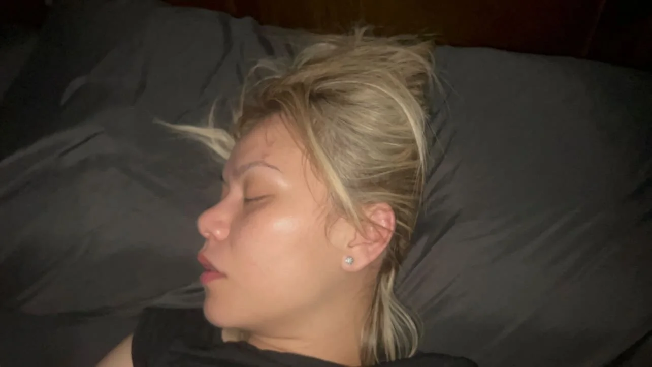Checking Up On Cousin’s Lil Pussy While Shes Drunk Sleeping. Beautiful Tiny Shaved Pussy & Butthole. image 16