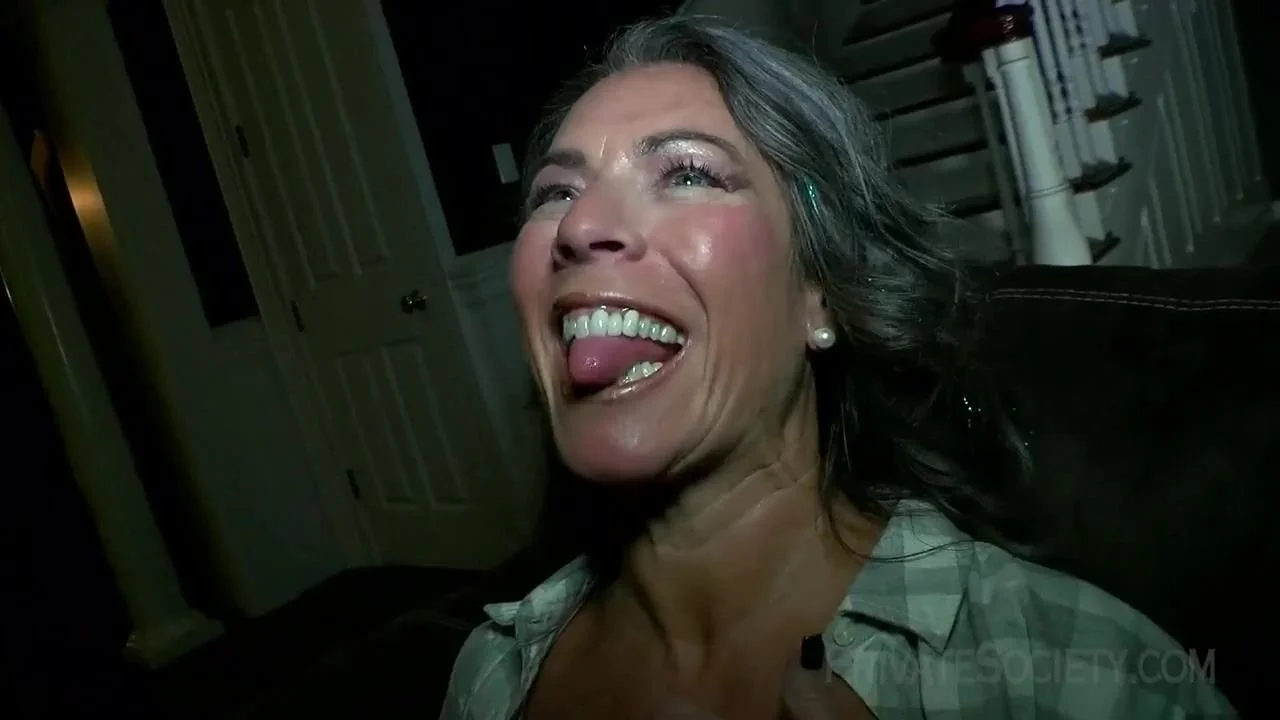 Married Dirty Talking MILF, Gets an Anal Creampie from a Stranger. Athena, West, main image