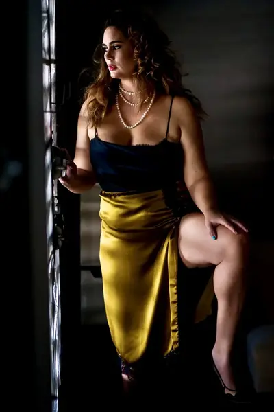 Latina milf boudoir cover image