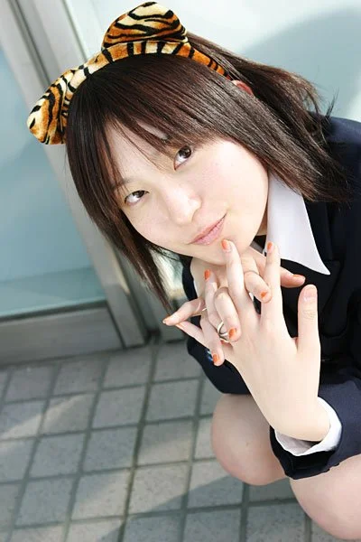 Japanese amateur cosplay girl Makoto 6-7 image 11