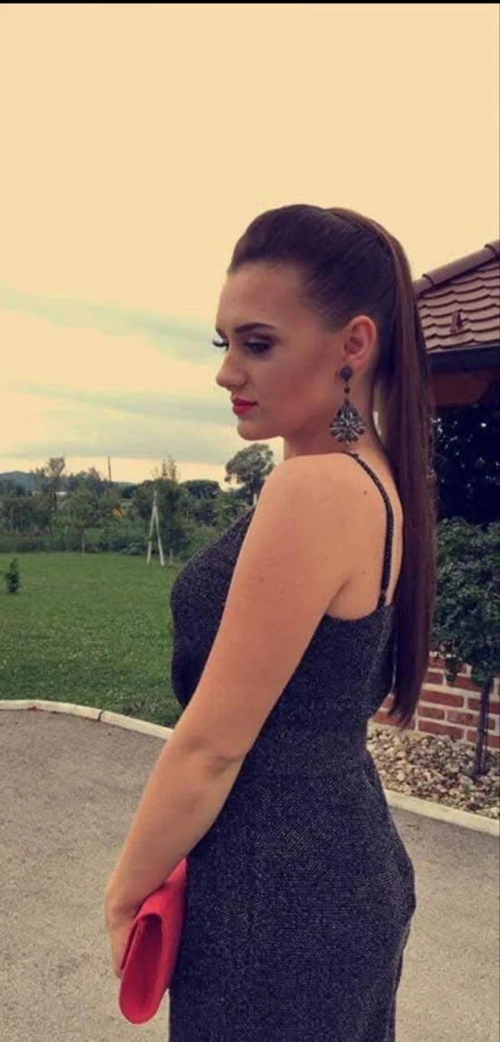 Shameless baddie teen slut Sandra naked image 3