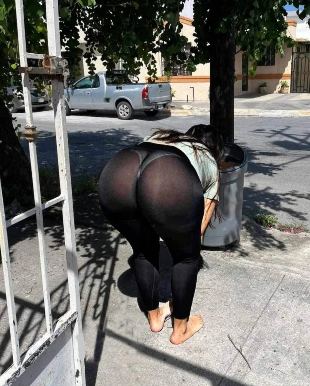 Latina wife in public image 11