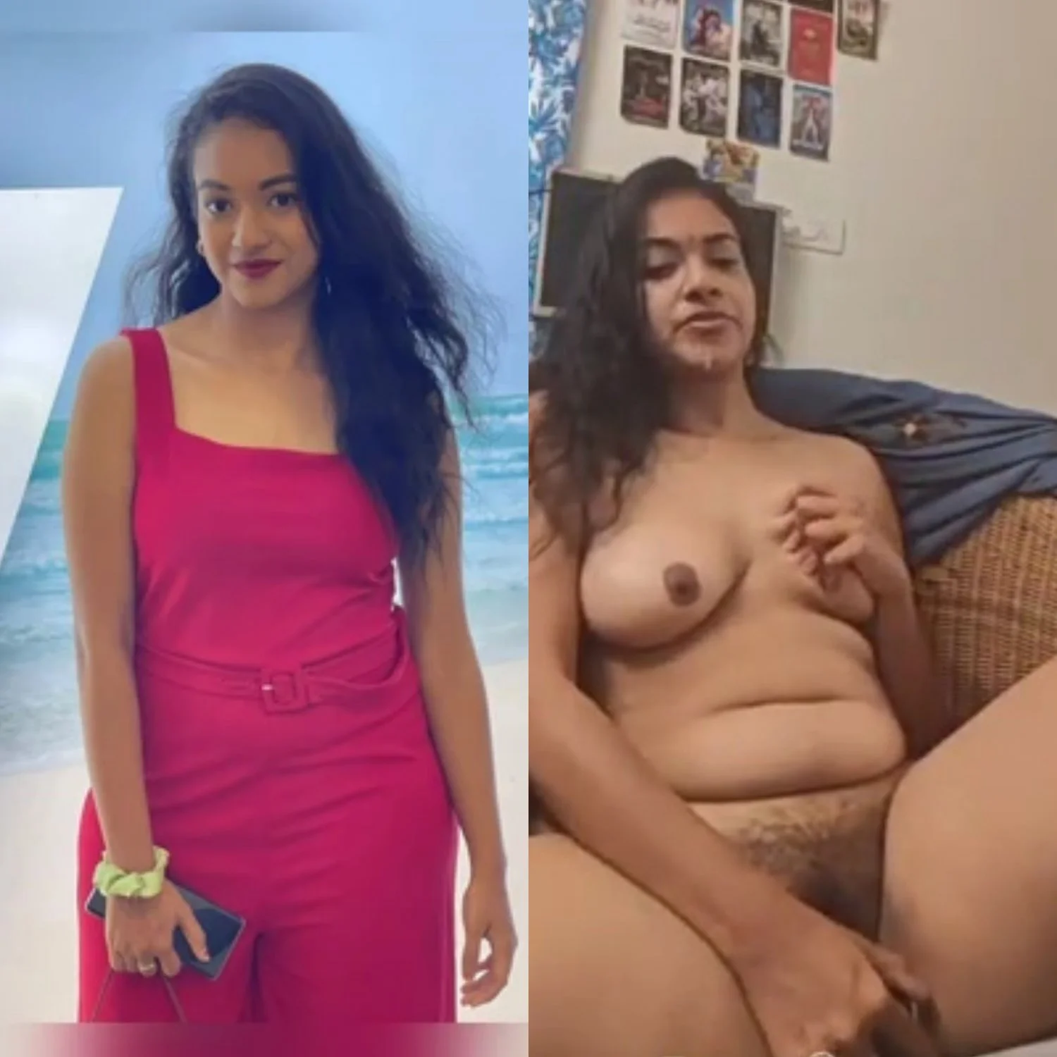 Indian bitch exposed her self to her boss main image