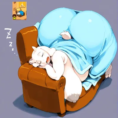 Toriel enourmous butt cover image