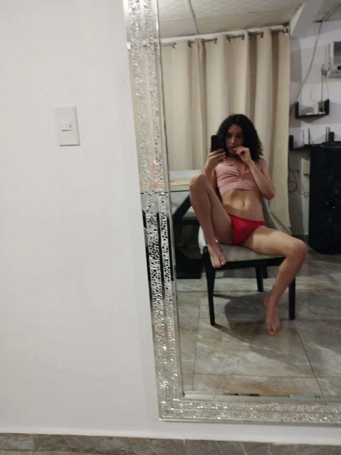 Do you like my tits? You can touch and suck them image 6