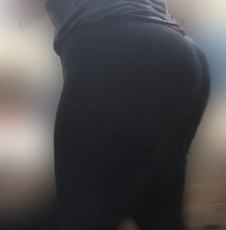 Enjoying my moms huge wagon while she shops (VPL) image 5