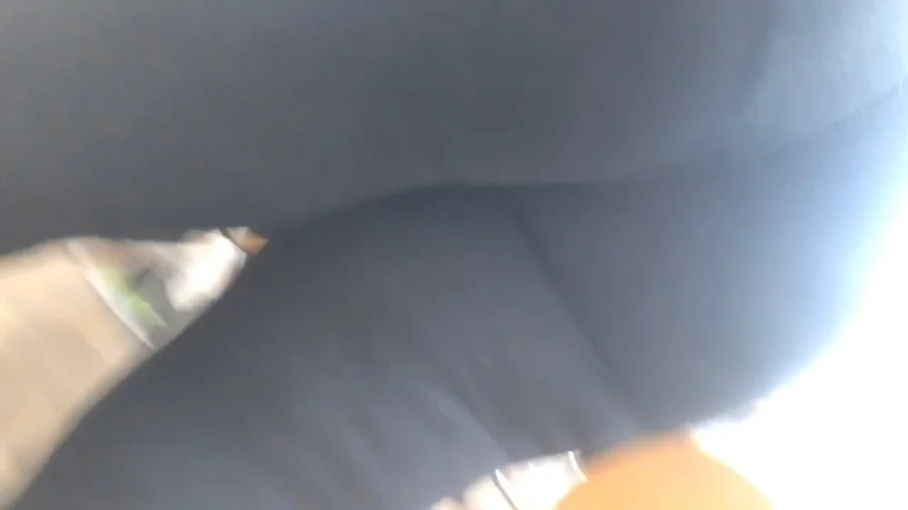 Enjoying my moms huge wagon while she shops (VPL) image 6