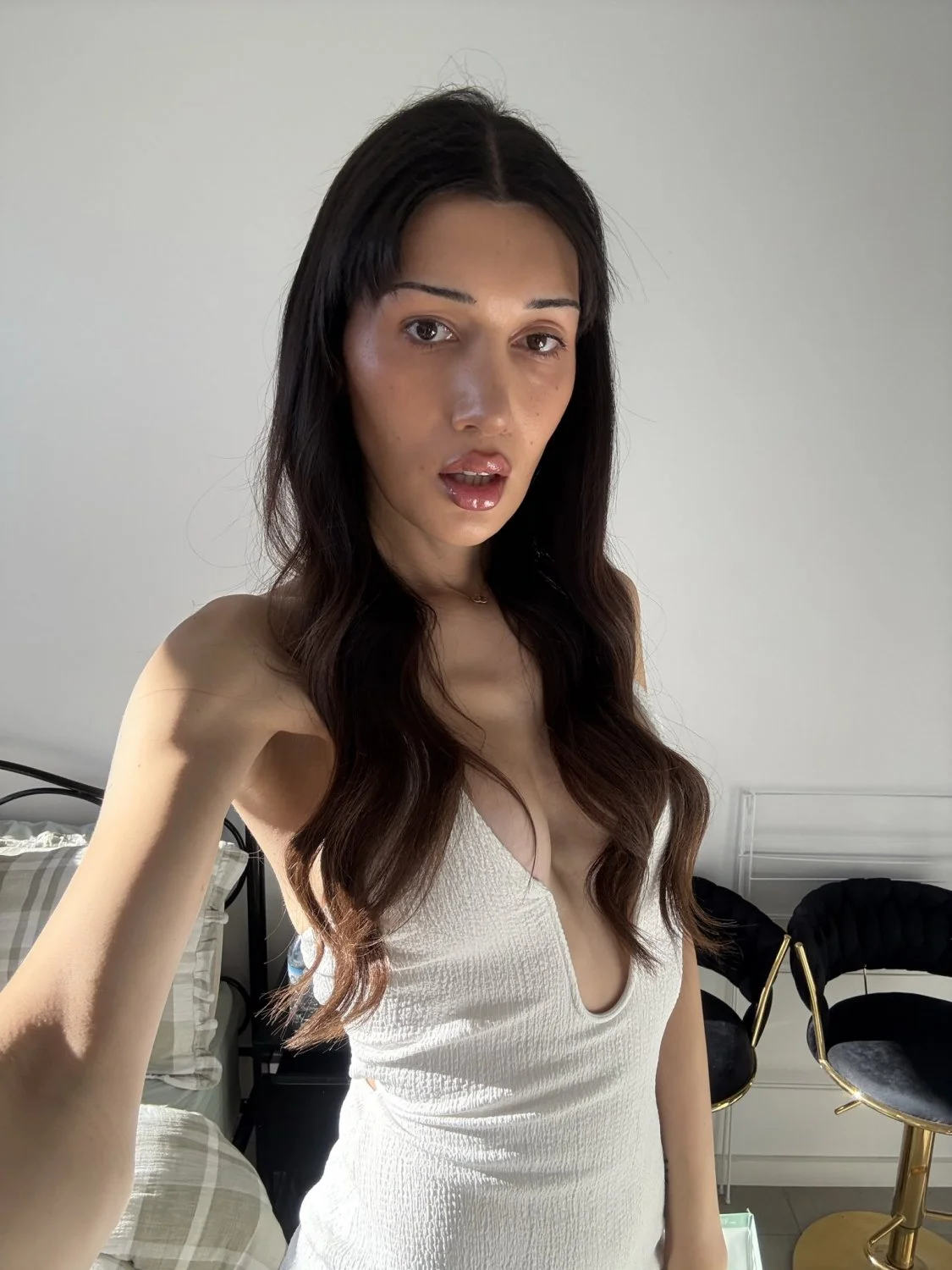 Sexy Trans Girl Letting Her BF Cum On Her Girl Cock - Tranny Trap Tgirl Ts Shemale Femboy Sissy image 5