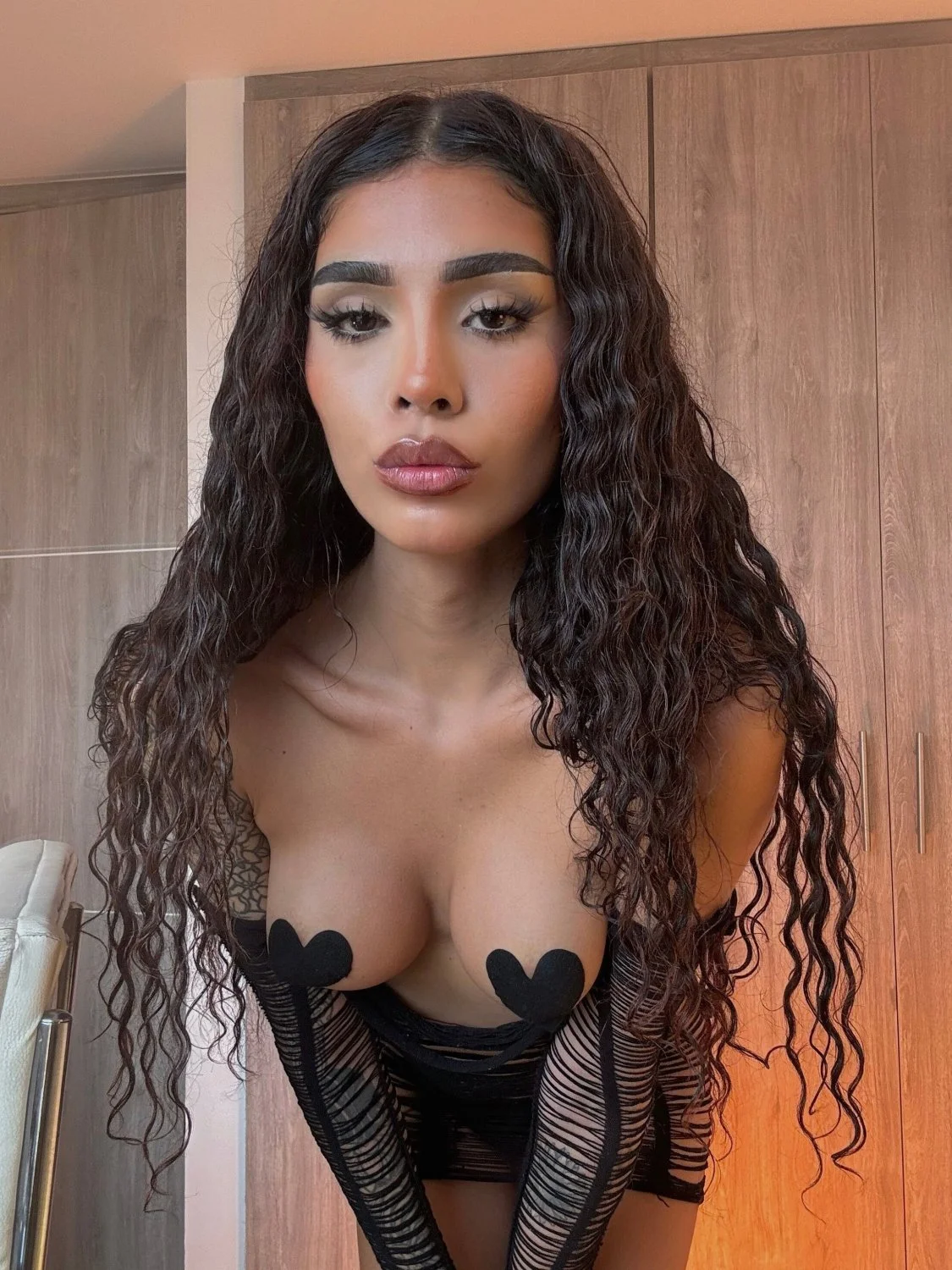 Petite Latina Trans Girl Jerks Off Her Thick Cock - Tranny Trap Tgirl Ts Shemale Femboy Sissy image 2