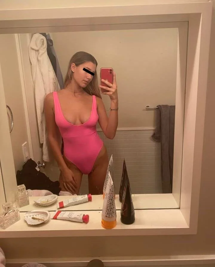Busty Blonde Slut Censored #38 image 5
