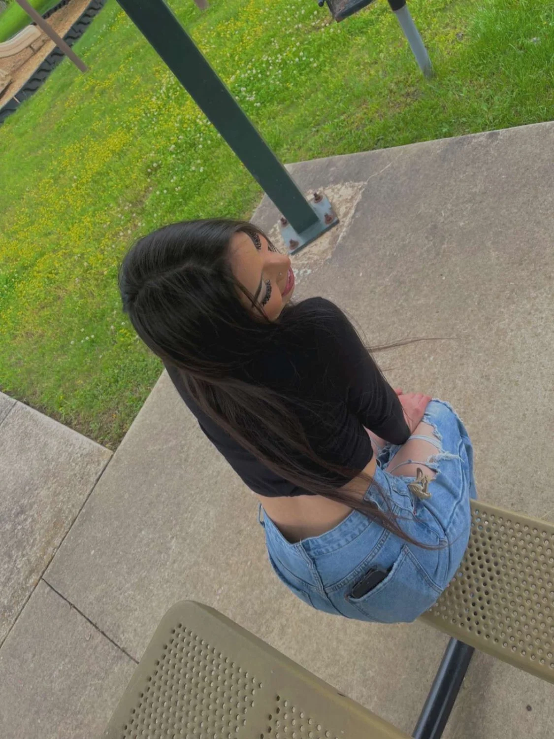 Latina bop rides her favorite BBC dildo image 3