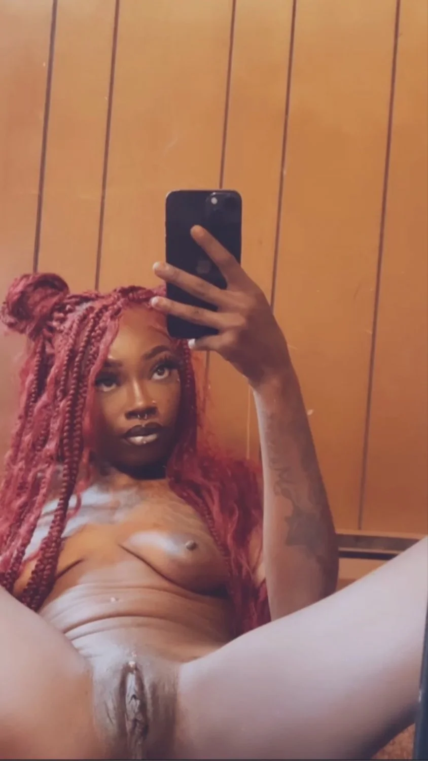 Tattooed petite ebony freak image 10