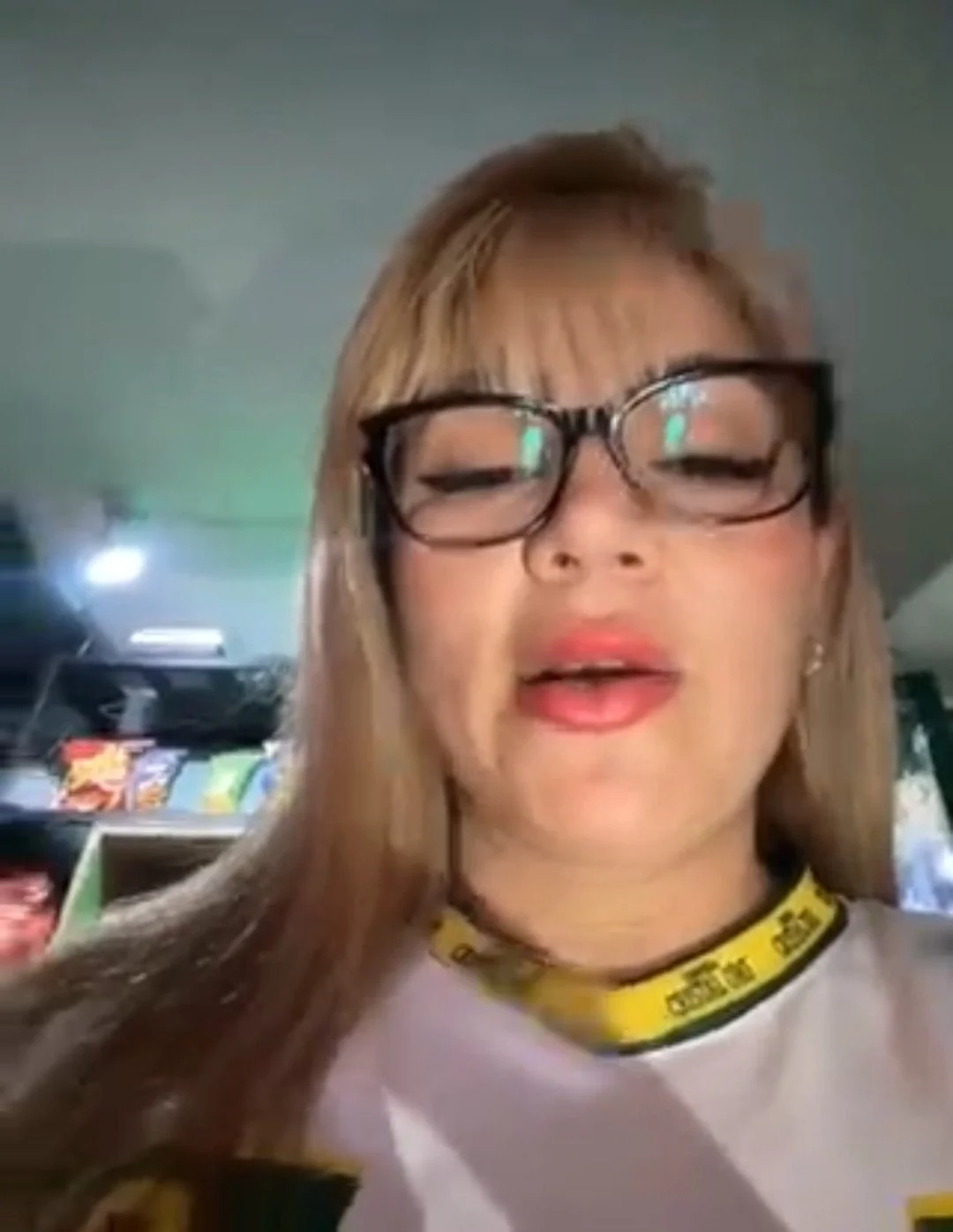 Liquor store attendant goes live naked while working image 15