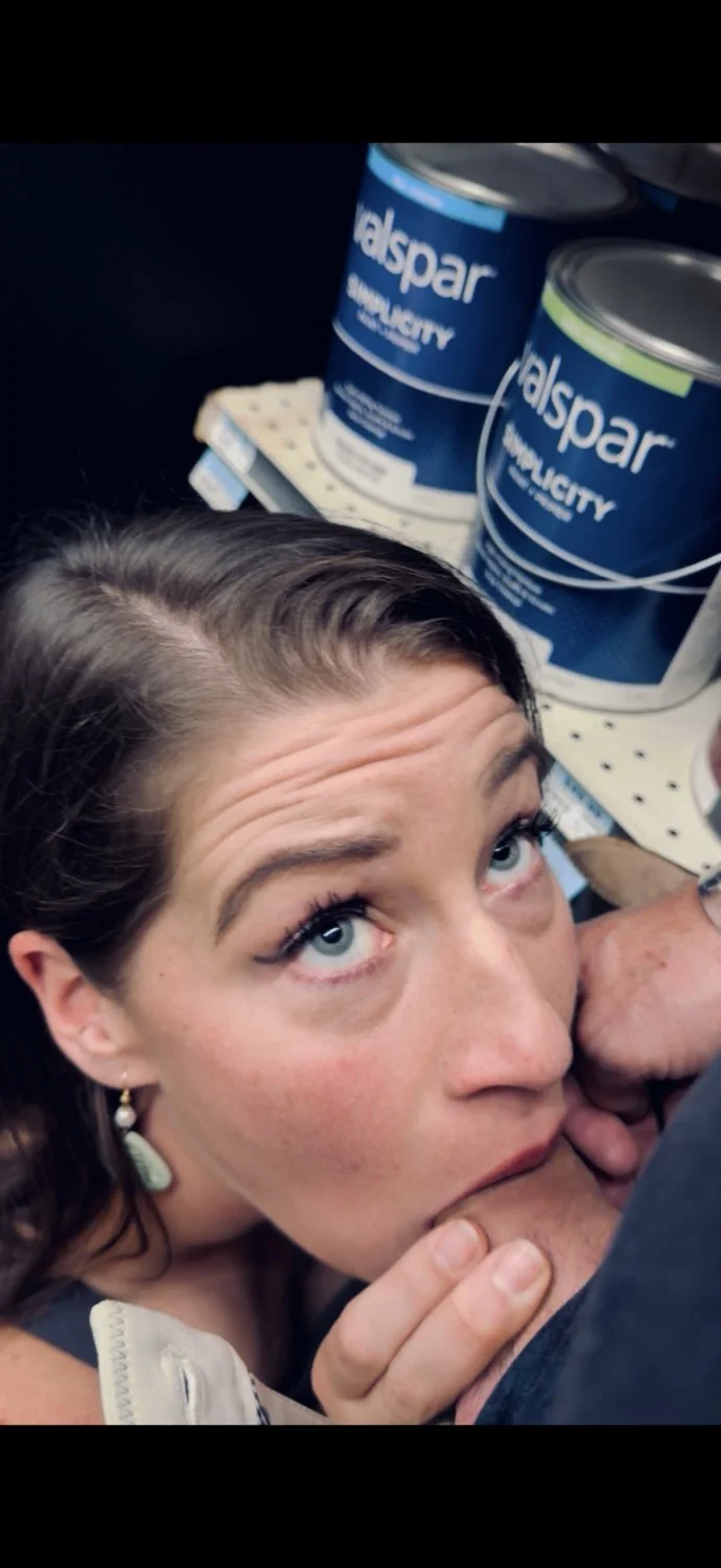 Sprayed with cum in the paint aisle of tractor supply💦❤️ main image