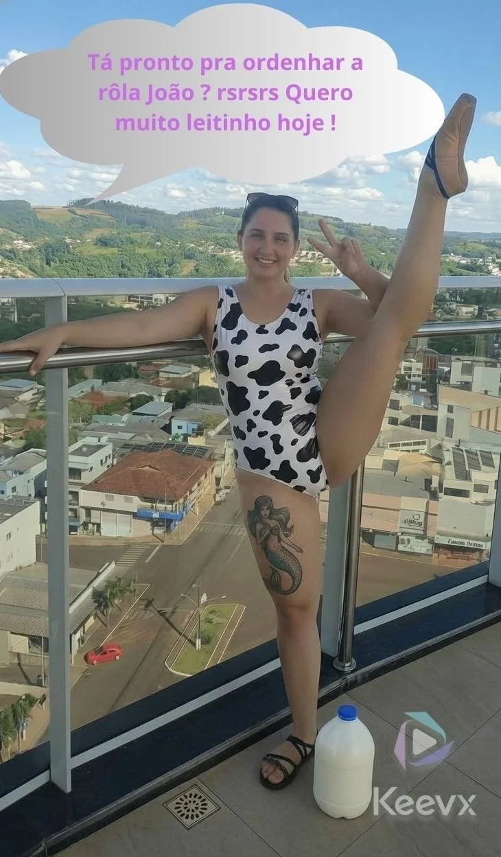 Bailarina gostosa adora provocar com movimentos vulgares de balé. AI - IA - PMV image 11