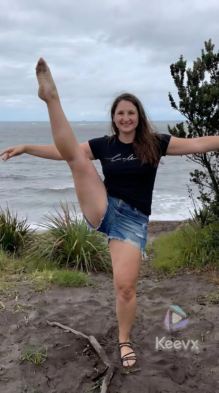 Bailarina gostosa adora provocar com movimentos vulgares de balé. AI - IA - PMV image 29