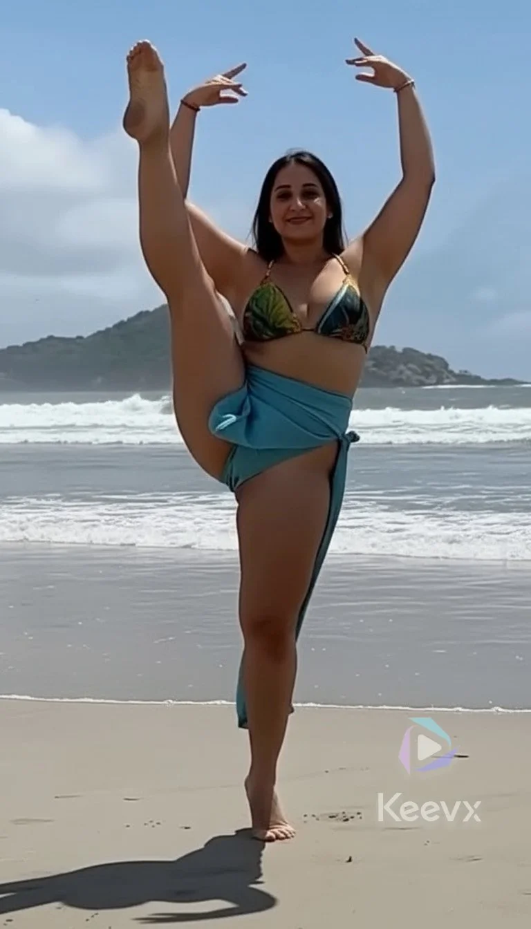Bailarina gostosa adora provocar com movimentos vulgares de balé. AI - IA - PMV image 34