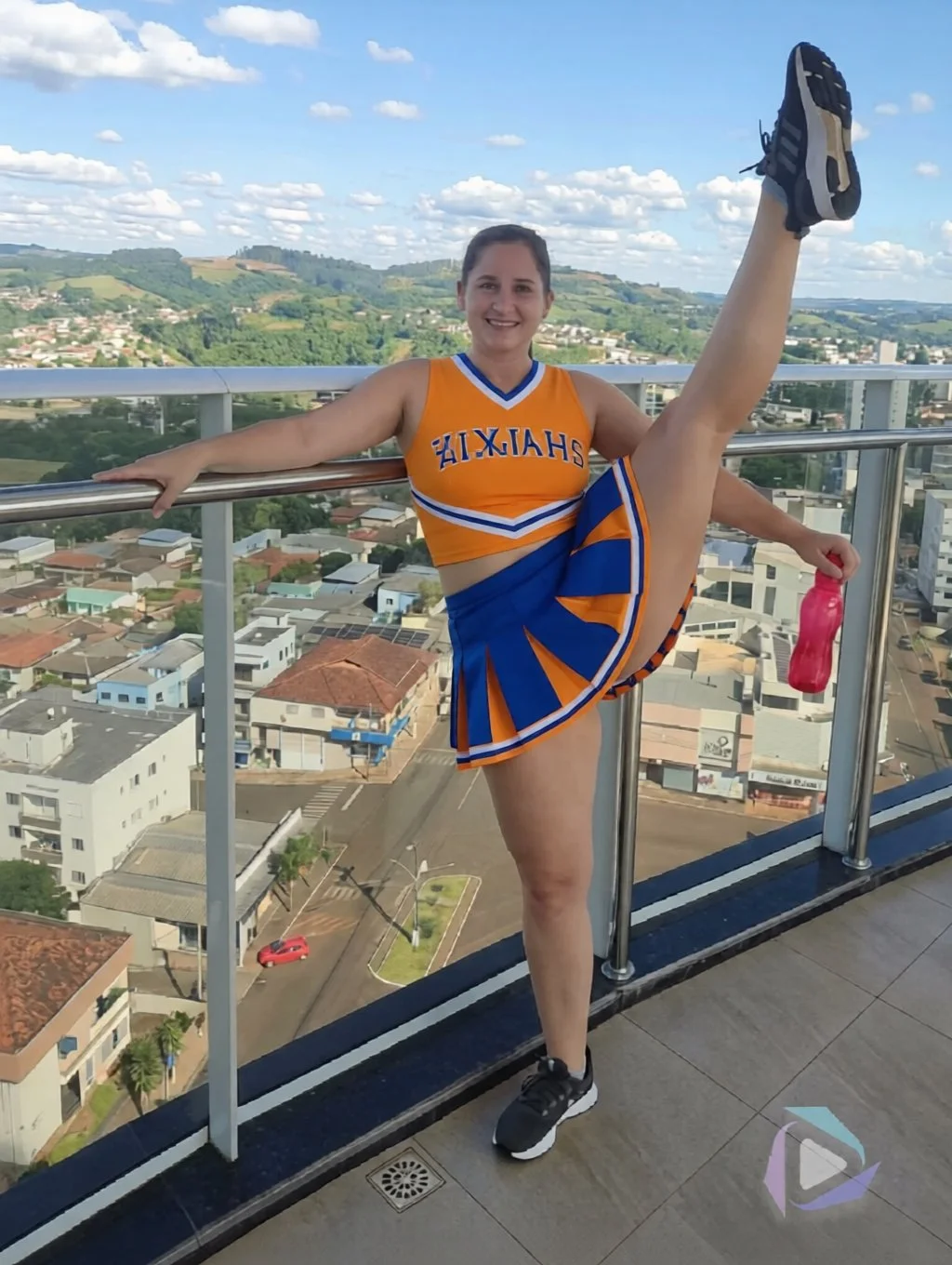 Bailarina gostosa adora provocar com movimentos vulgares de balé. AI - IA - PMV image 46