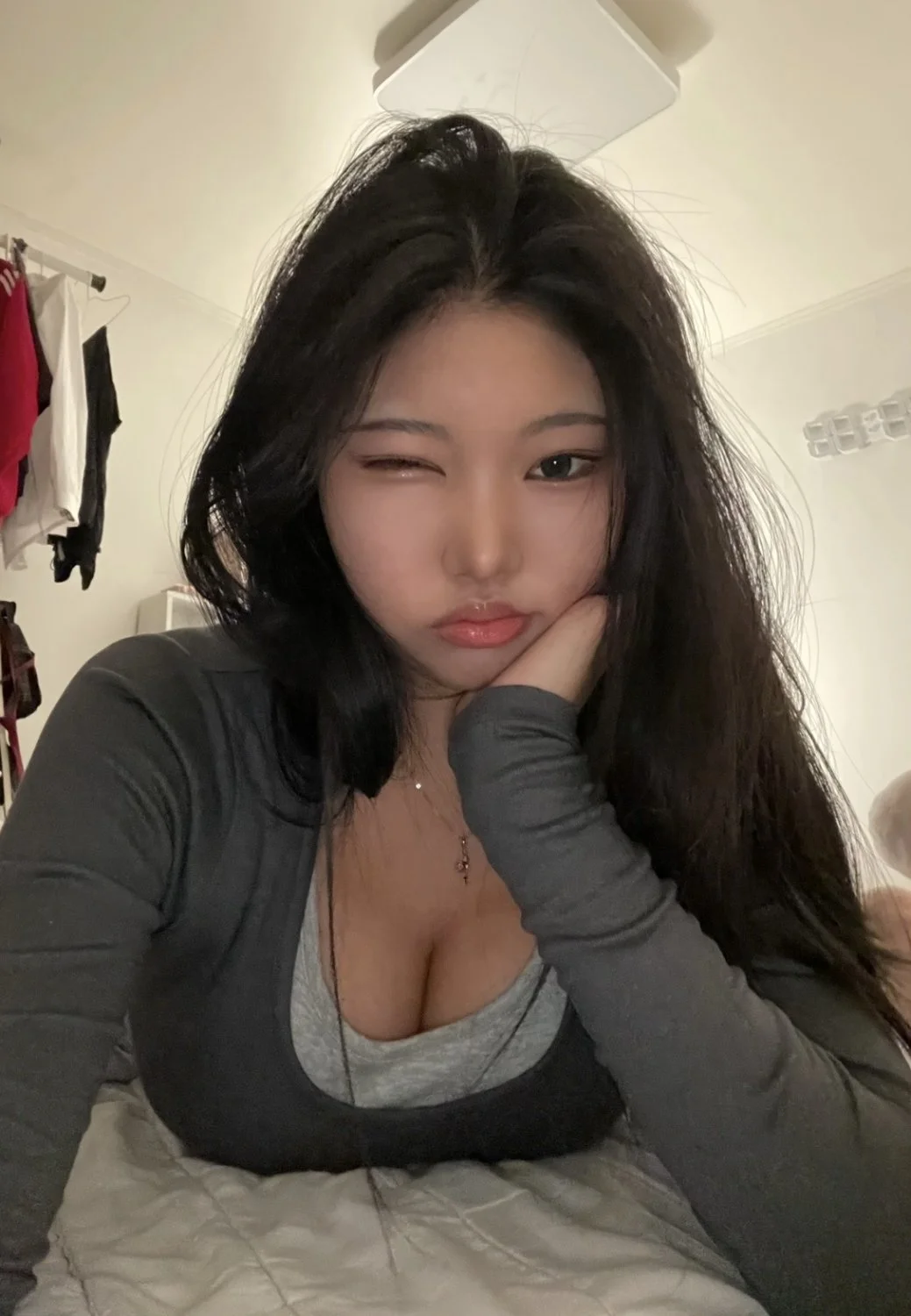 Korean slut 천유은 08 D컵 가슴 강간❤️💦💦 image 14