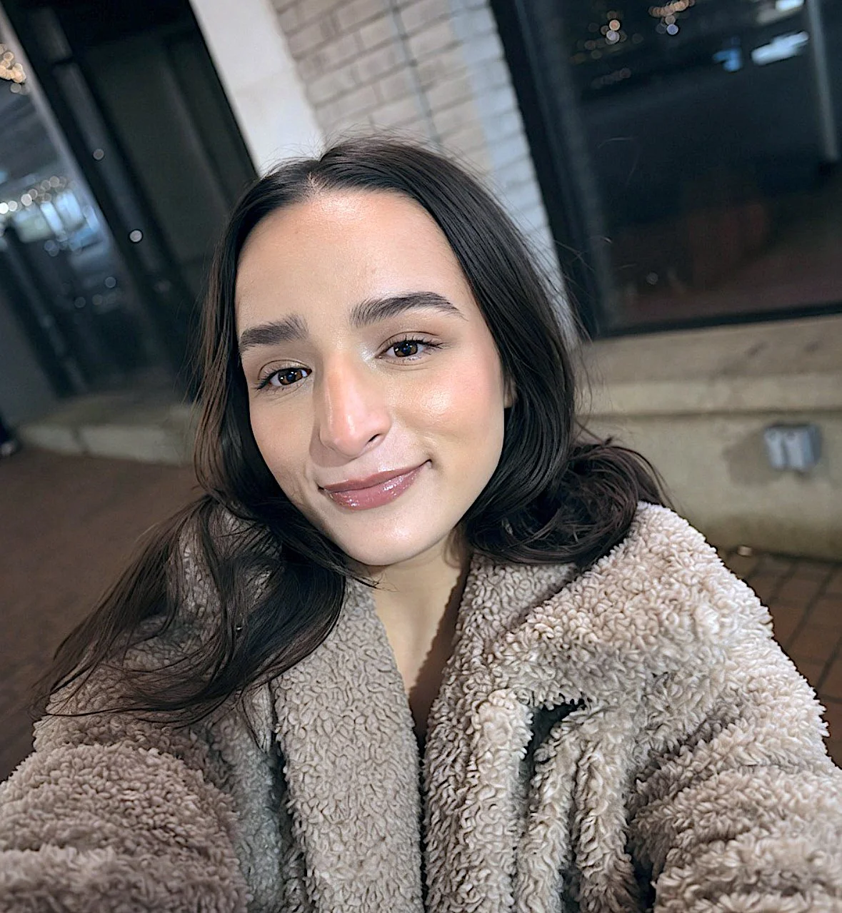 lauren's lips run on my cock main image