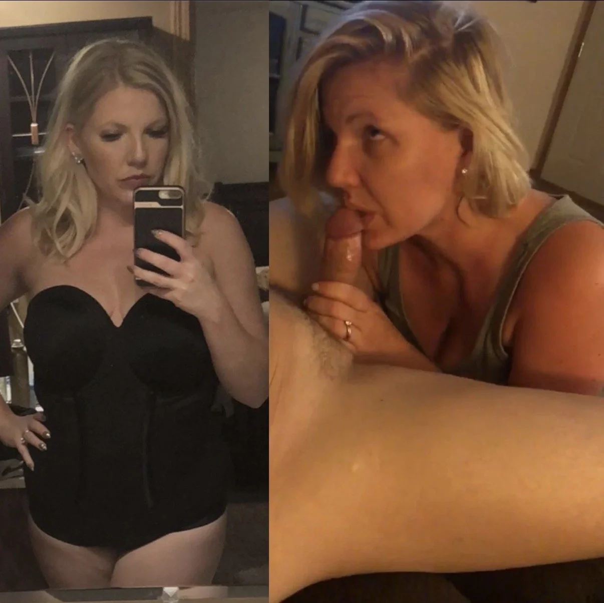 Blonde wife is now a web slut image 13