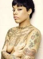 Tatted Ebony Latina Redbone Baddie image 3