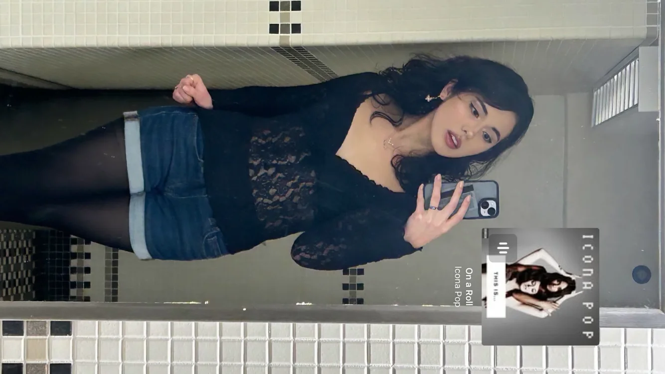 Petite daughter being a whore on social media image 6