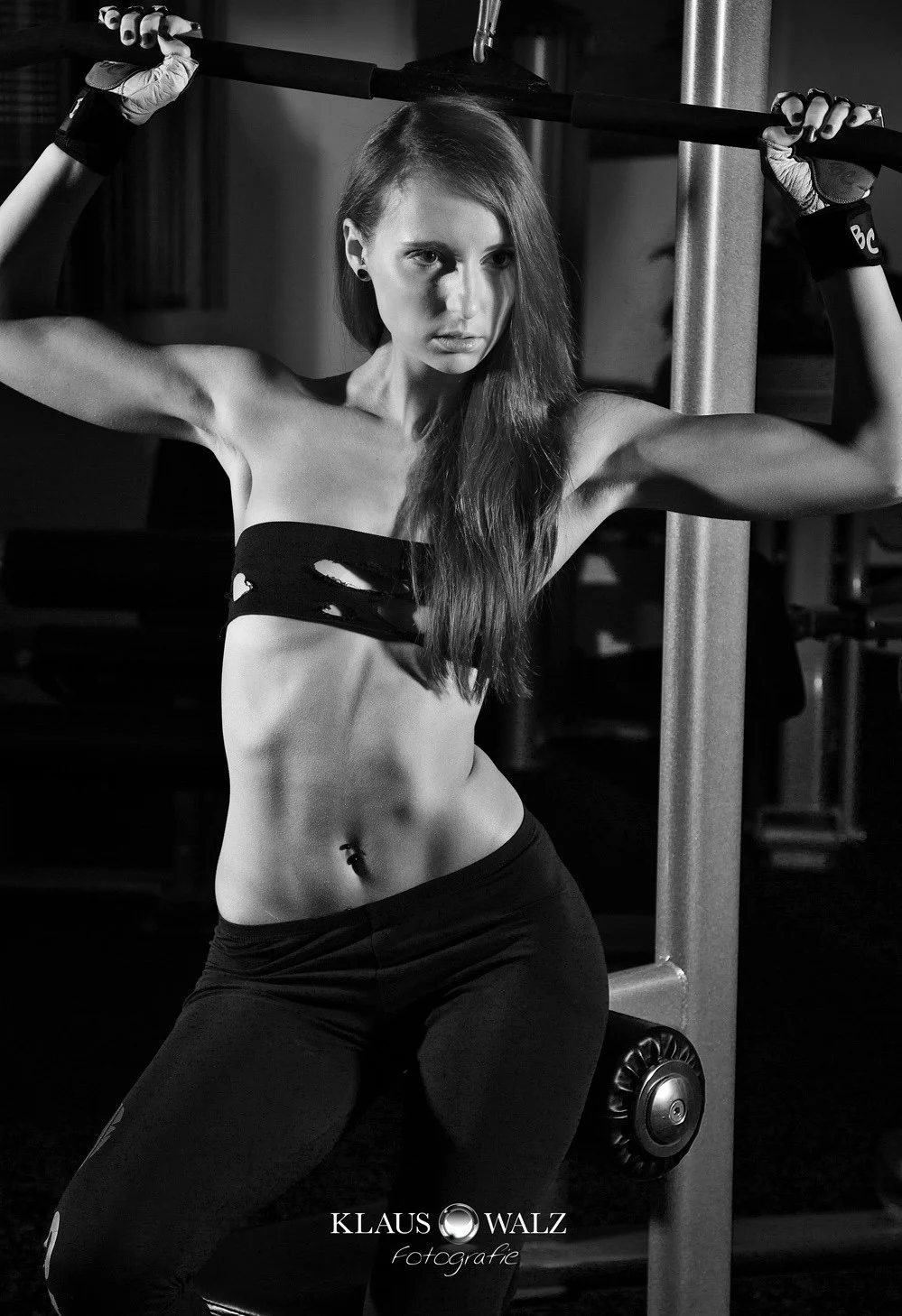 German model Sarah aka Fuxy shows everything during photoshoot image 15
