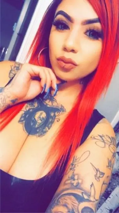Red hair Texas latina escort cover image