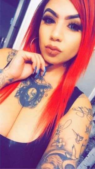 Red hair Texas latina escort main image