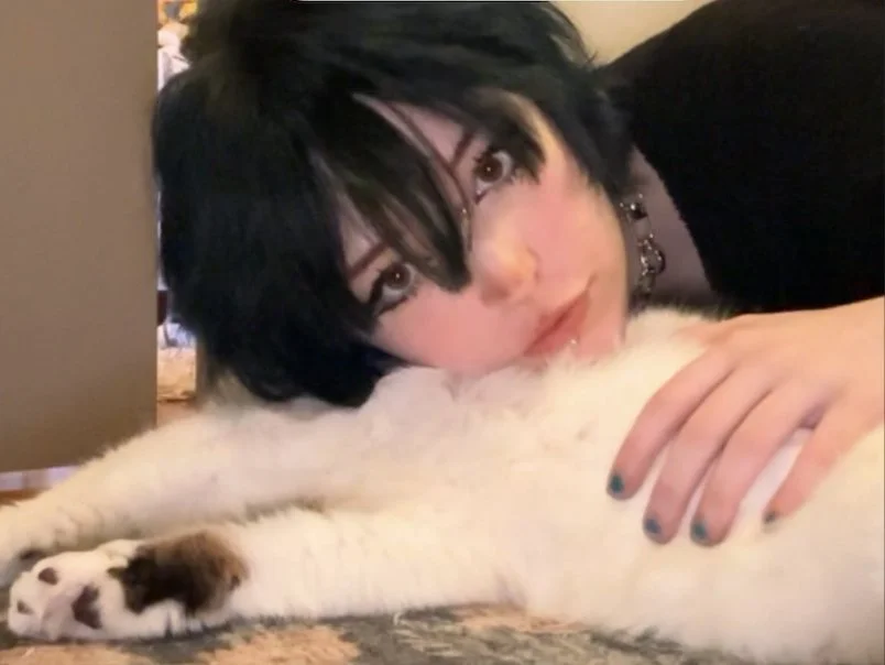 Skinny Egirl Alt Tiktok Whore image 10