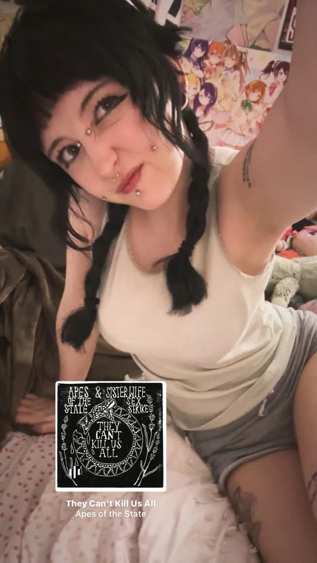 Skinny Egirl Alt Tiktok Whore image 7