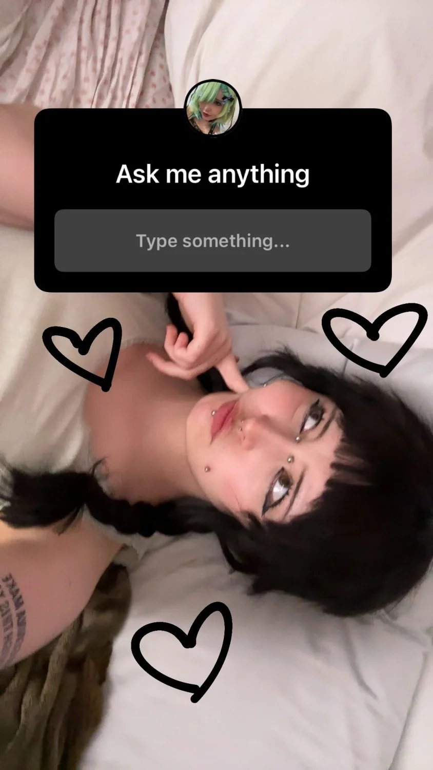Skinny Egirl Alt Tiktok Whore image 8