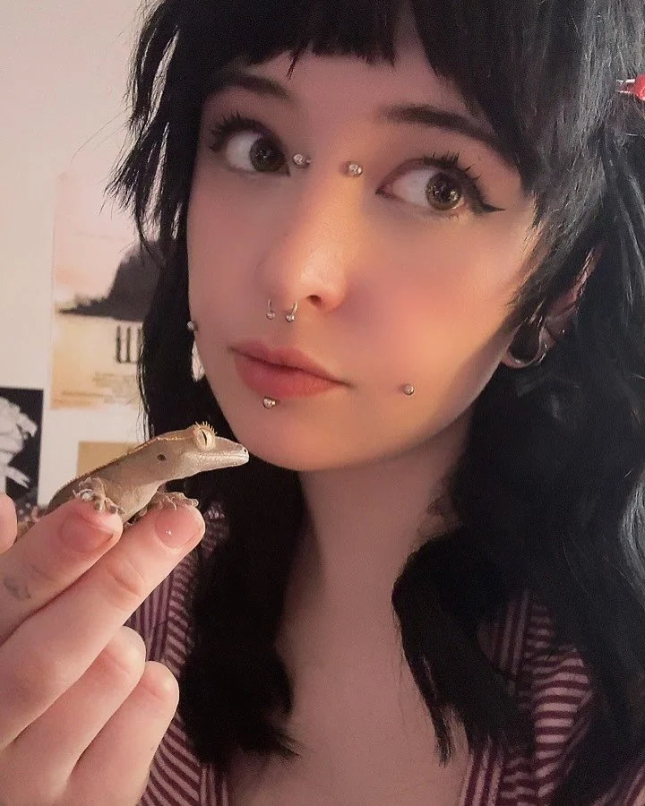 Skinny Egirl Alt Tiktok Whore image 9