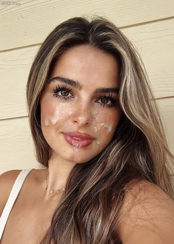 Addison Rae fake cumshot image 2
