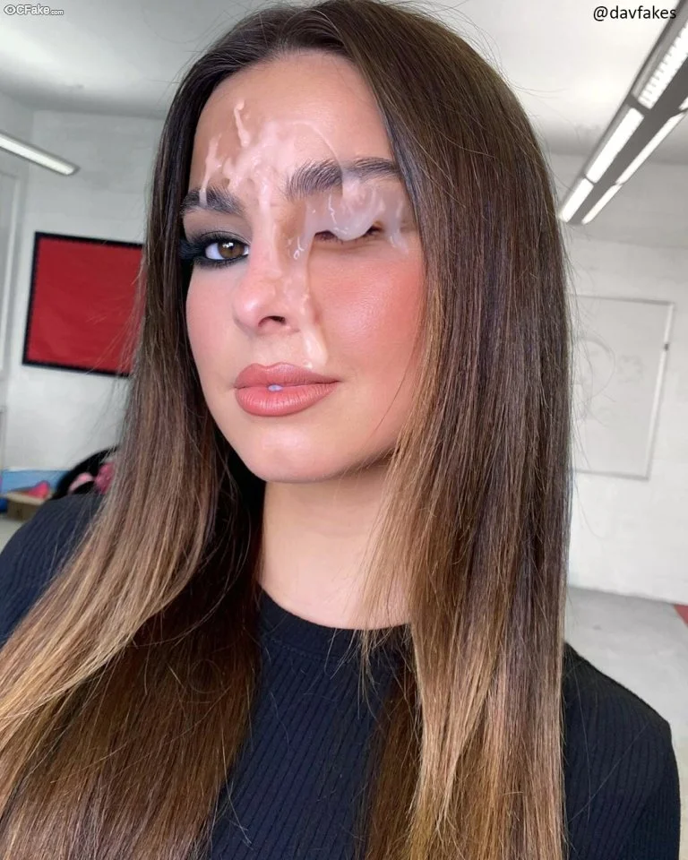 Addison Rae fake cumshot image 6