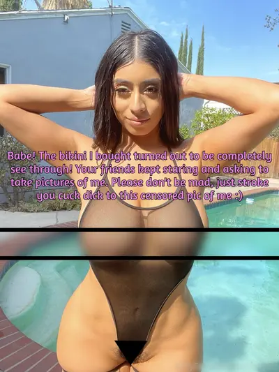 Sexy Slut Censored and Captioned for Cucks cover image