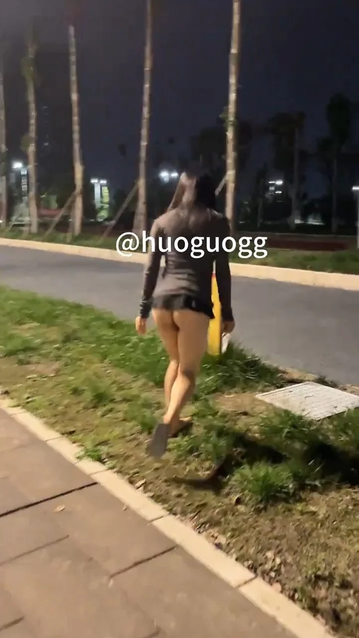 Miniskirt no panties public image 1