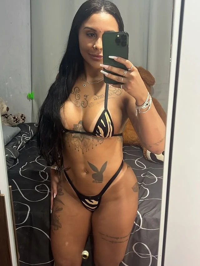 Morena tatuada com piercing na buceta ind🇧🇷🔥 image 12