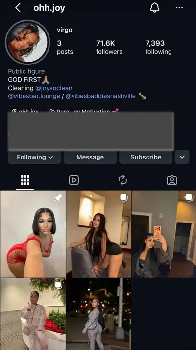 Fine IG thot OHH.JOY 😍😍 nude vids‼️ cover image