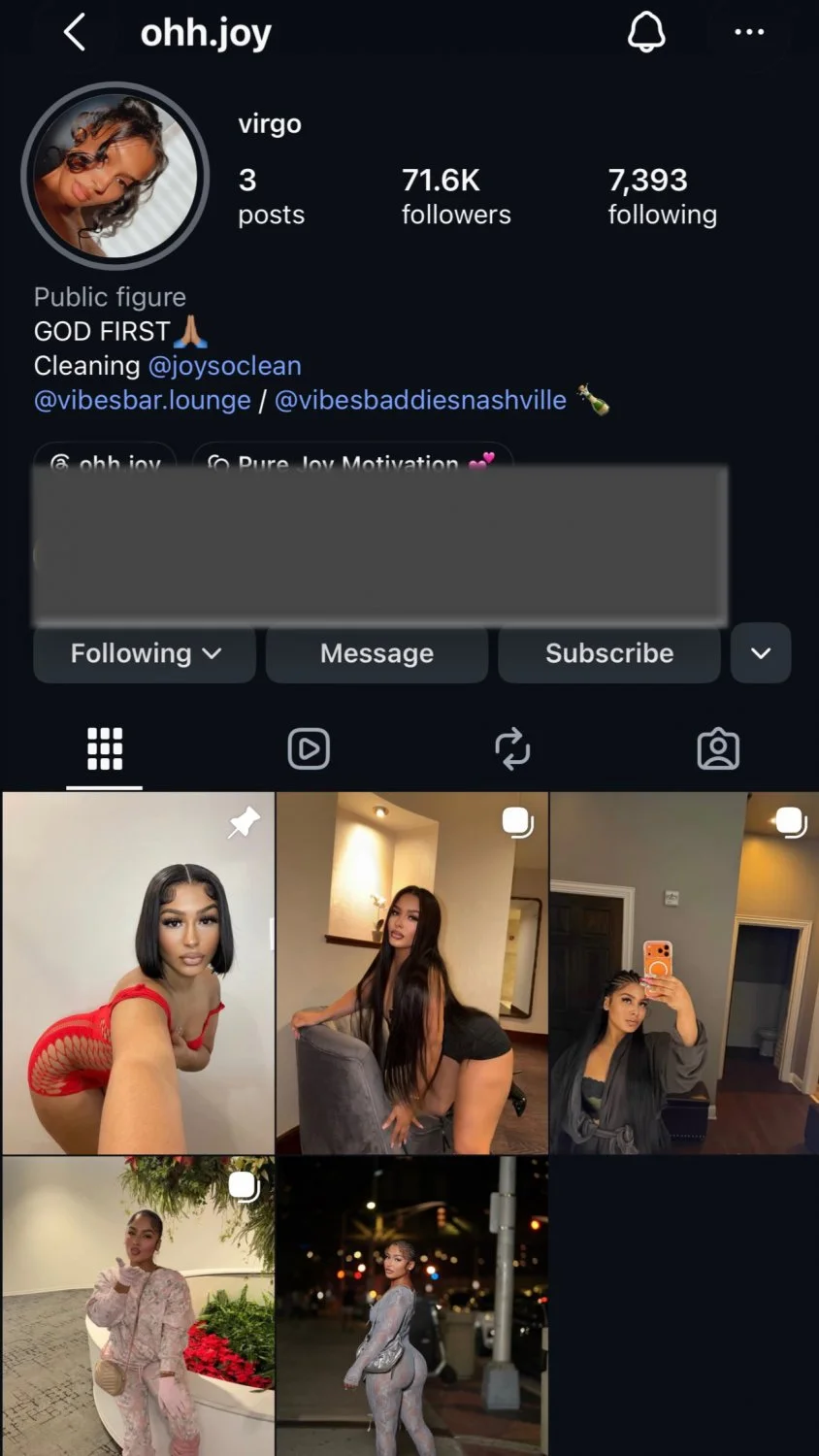 Fine IG thot OHH.JOY 😍😍 nude vids‼️ main image
