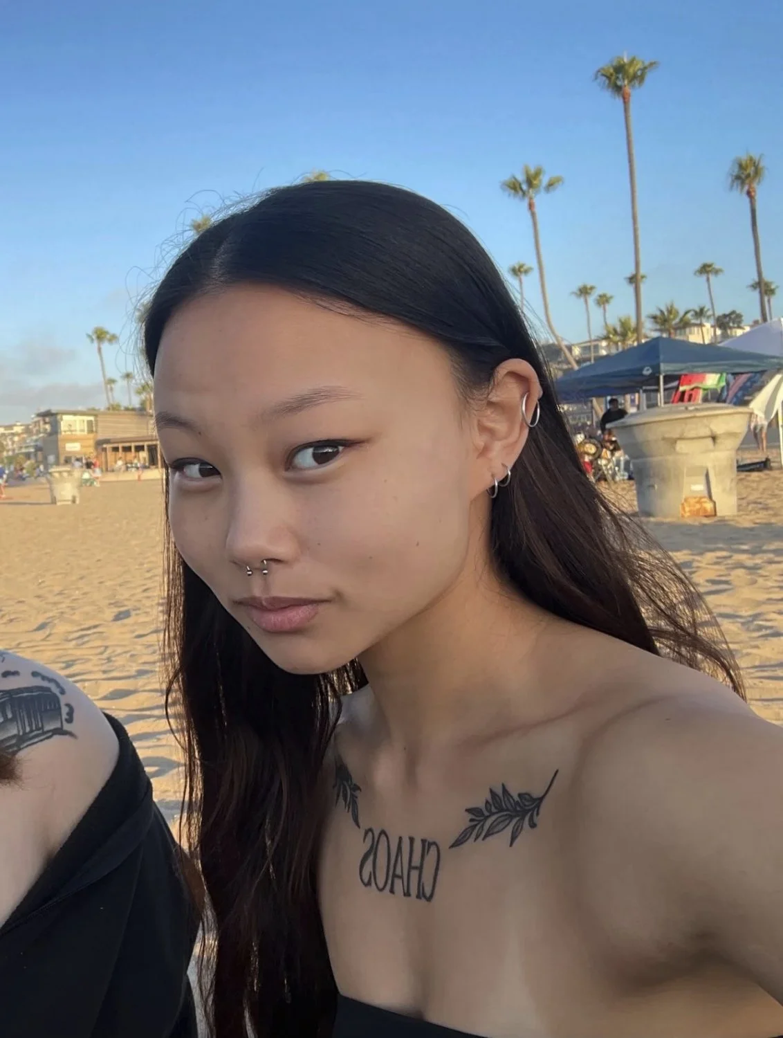 Petite fun size goth asian slut main image