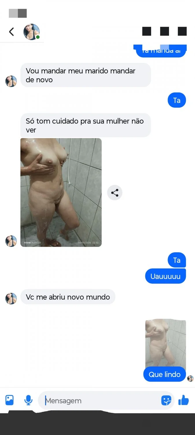 Coroa Casada Não aguentou de Tesão e mandou foto pro Comedor image 3
